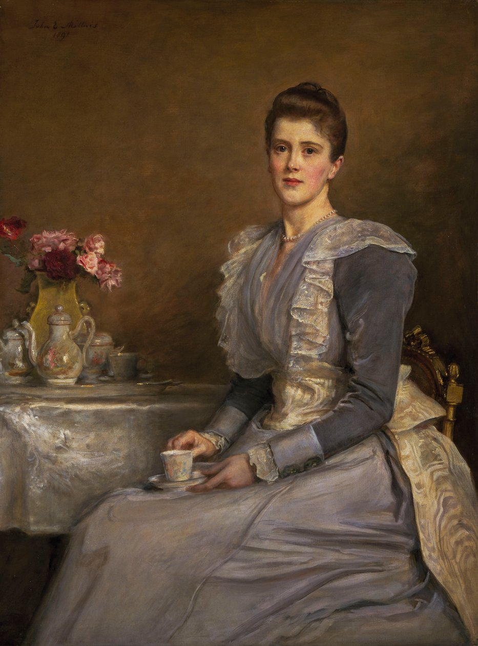 Portrait of Mrs. Joseph Chamberlain by John Everett Millais