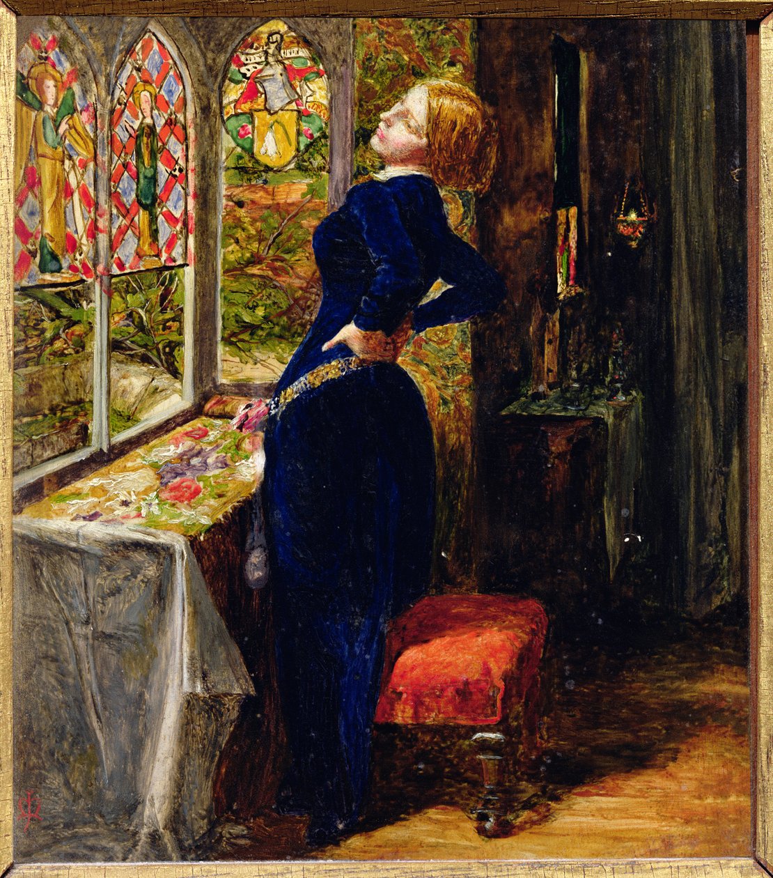 Study for Mariana in the Moated Grange by John Everett Millais
