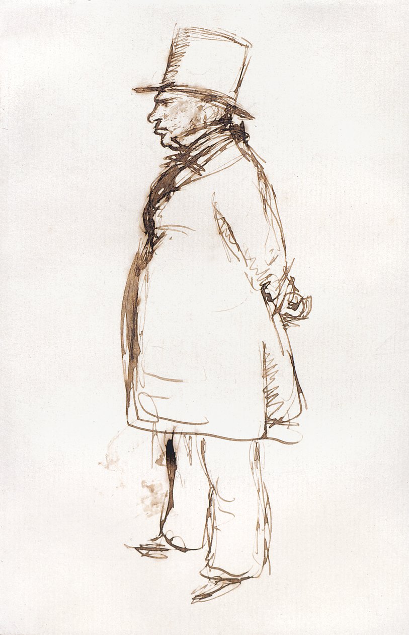 Turner On Varnishing Day At The Royal Academy by John Everett Millais