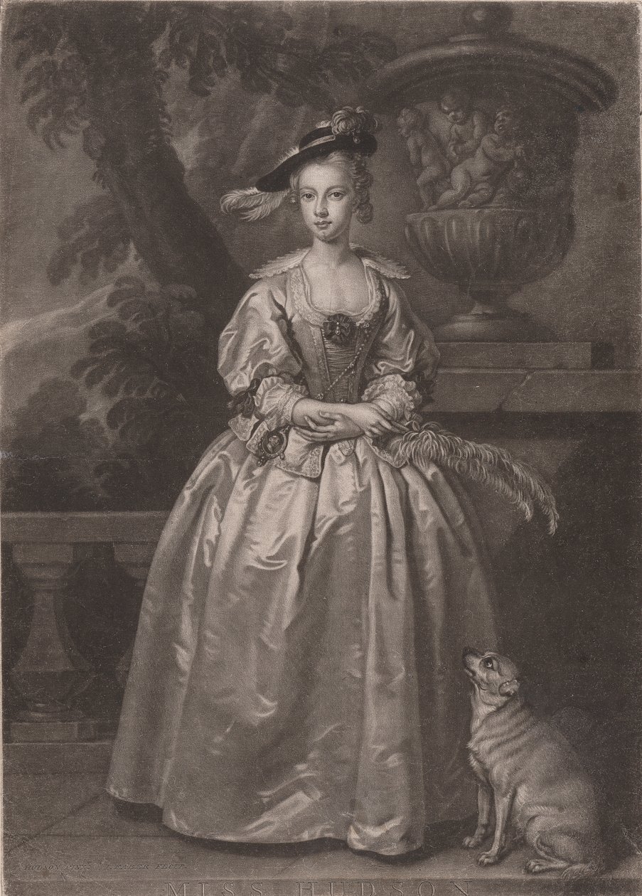 Miss Hudson by John Faber the younger