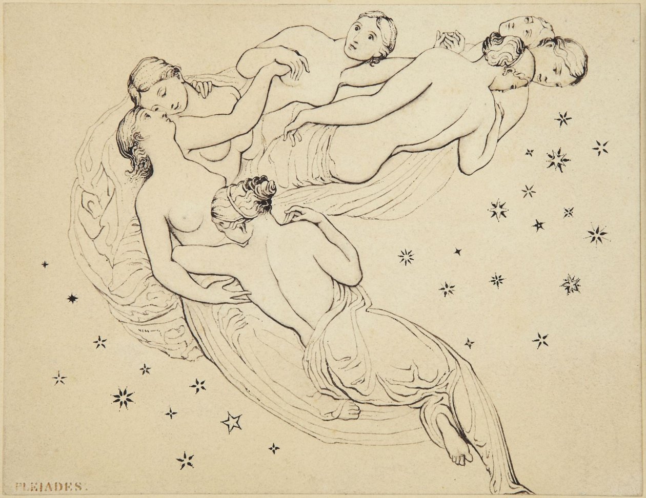 Pleiades by John Flaxman