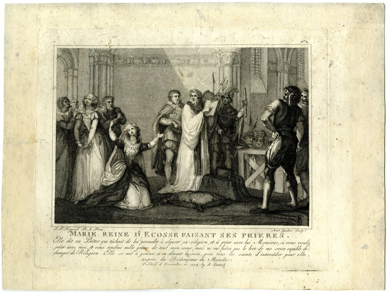 The Last Hours of Mary Stuart, Queen of Scots by John Francis Rigaud
