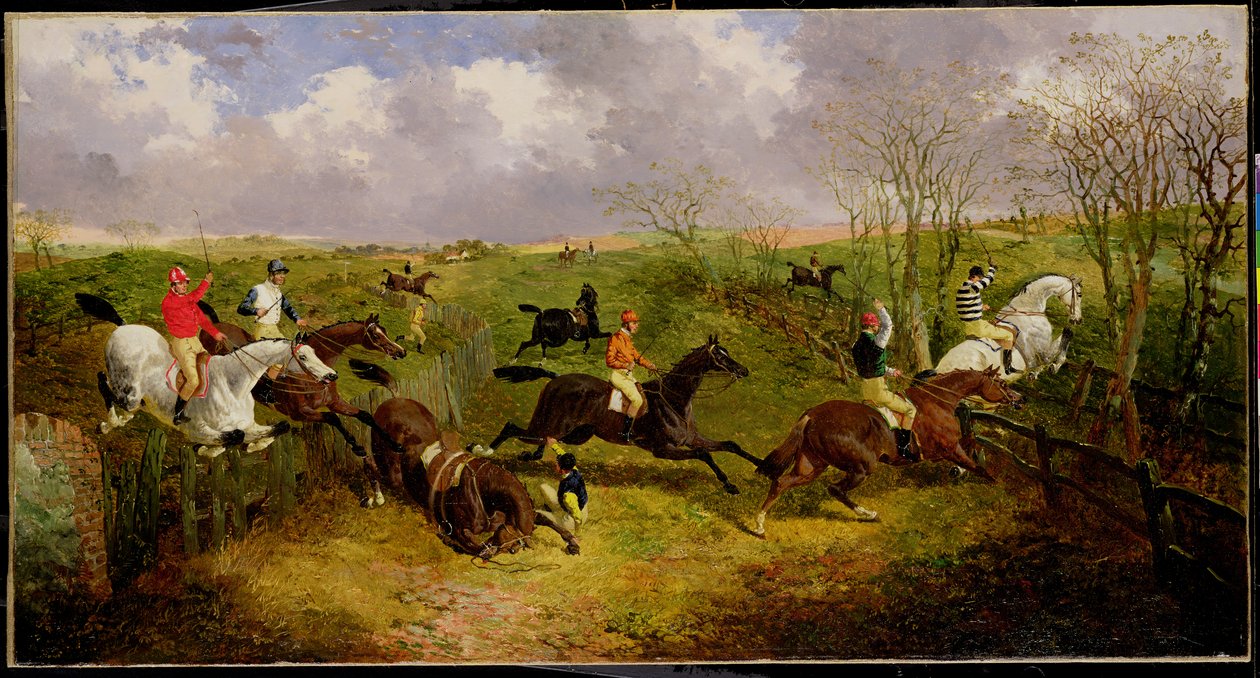 A Steeplechase by John Frederick Herring Jnr