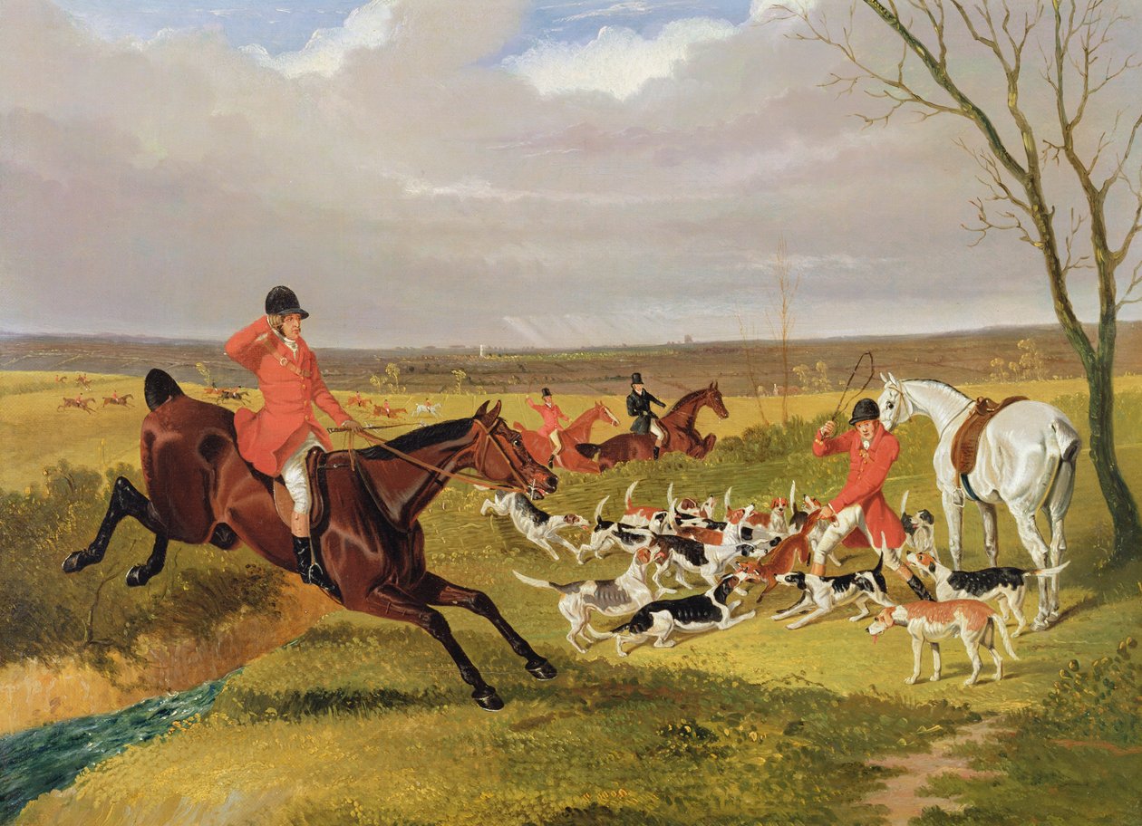 The Suffolk Hunt - The Death by John Frederick Herring Senior