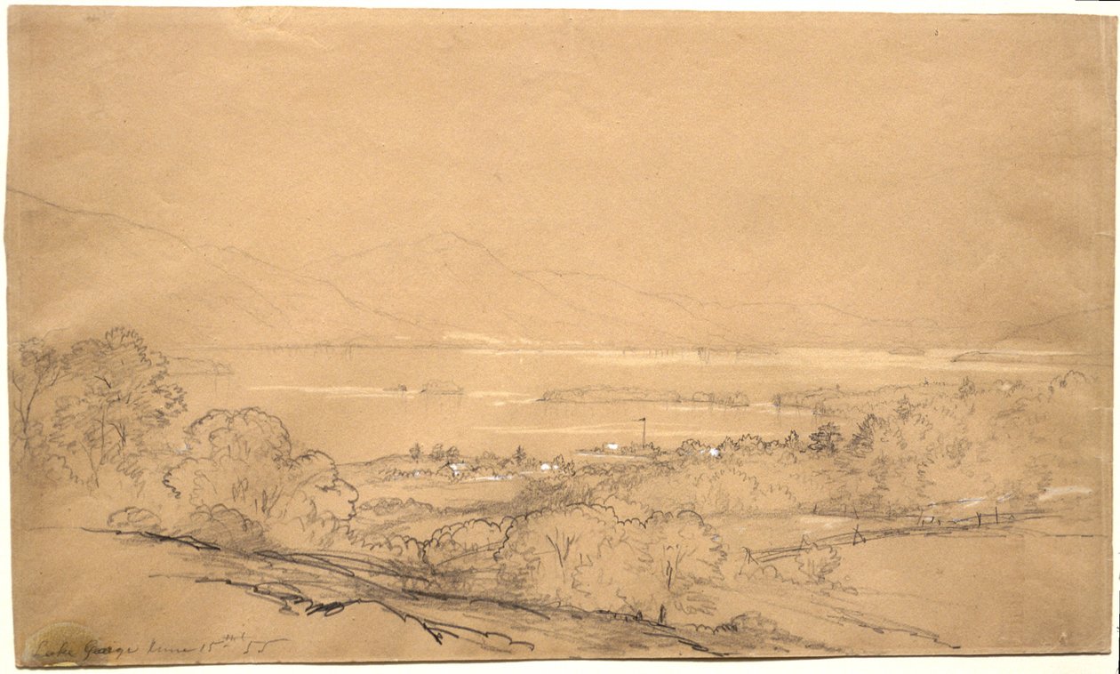 Lake George by John Frederick Kensett
