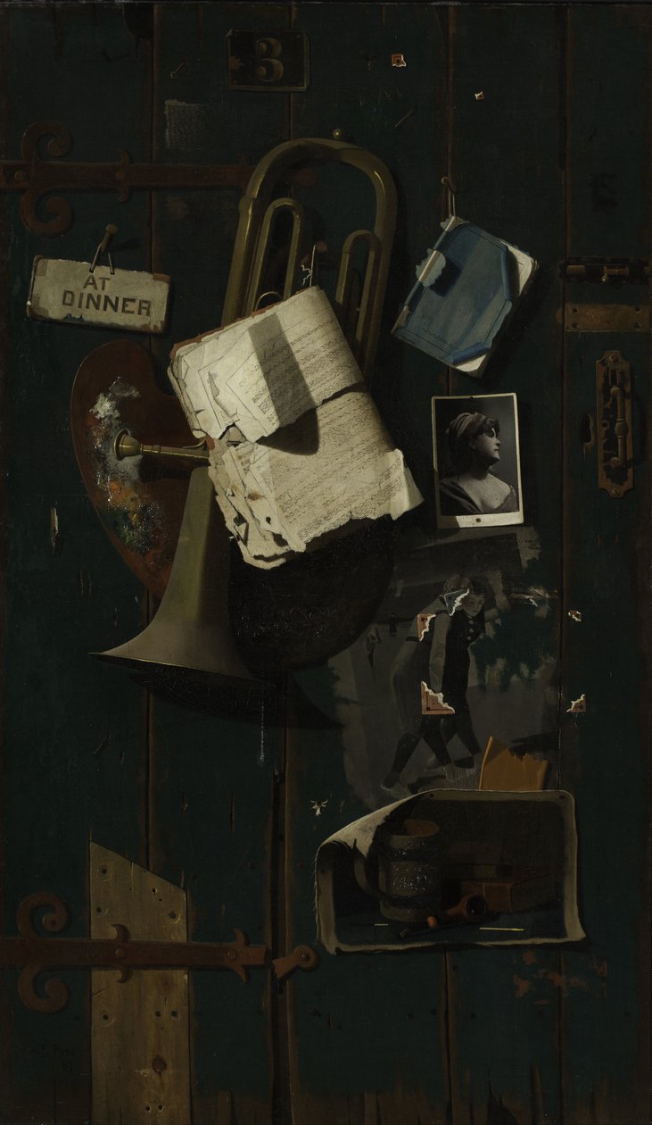 Ordinary Objects in the Artist's Creative Mind, 1887