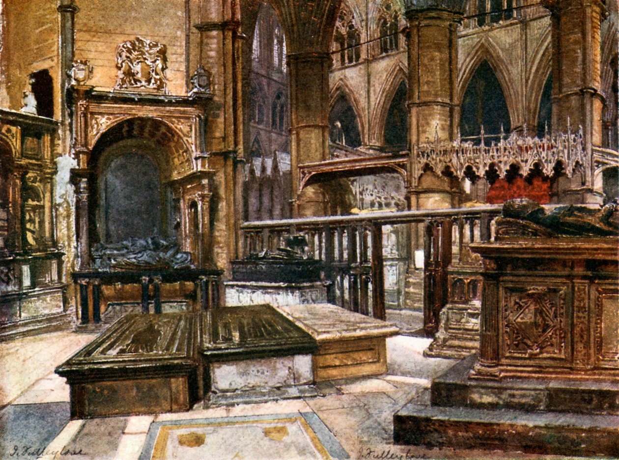 Earl Brasses and Picturesque Tombs in St Edmund