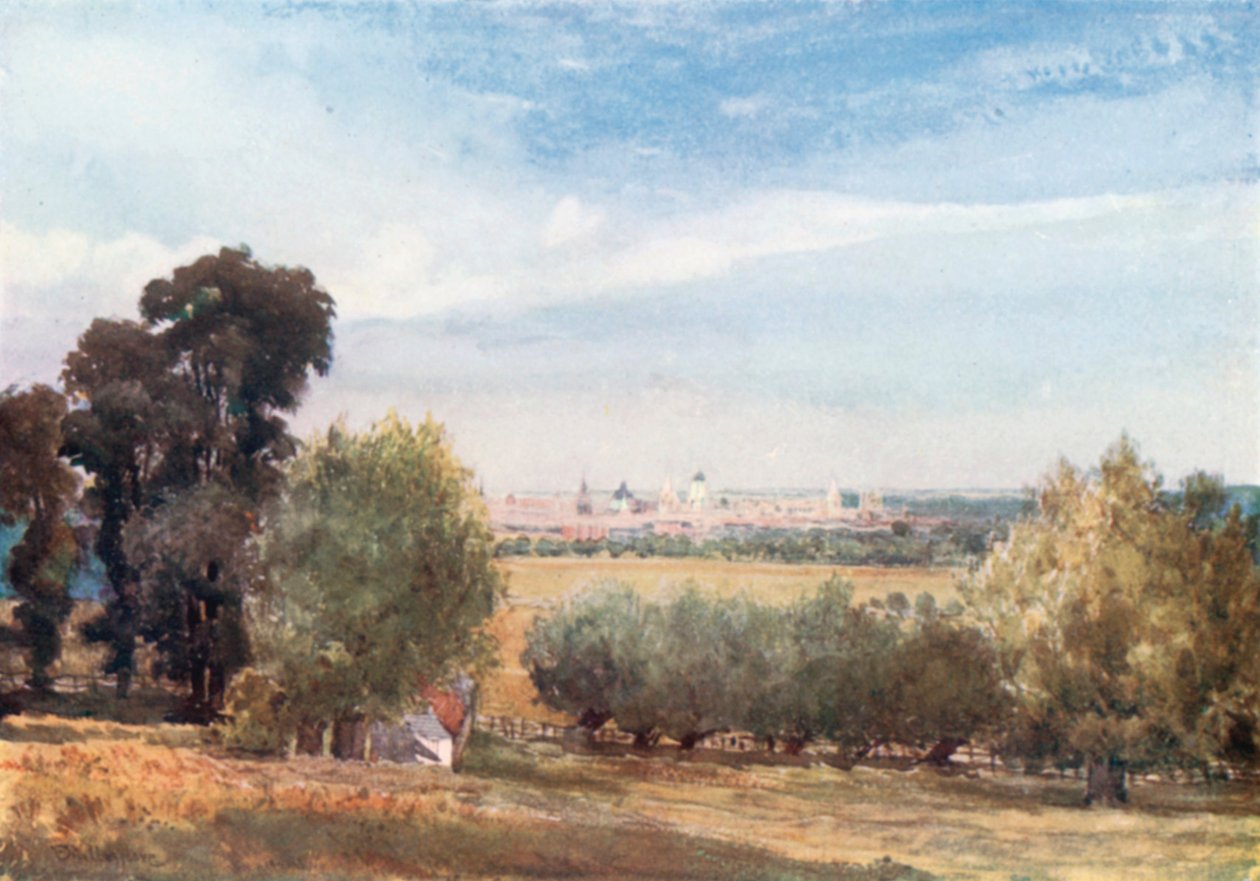 Oxford, from South Hinksey by John Fulleylove