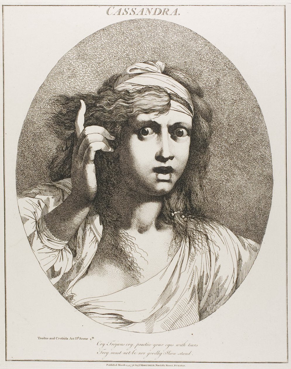 Cassandra, from Twelve Characters from Shakespeare