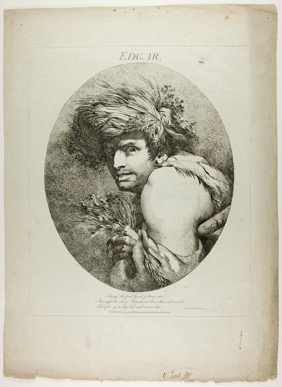 Edgar by John Hamilton Mortimer