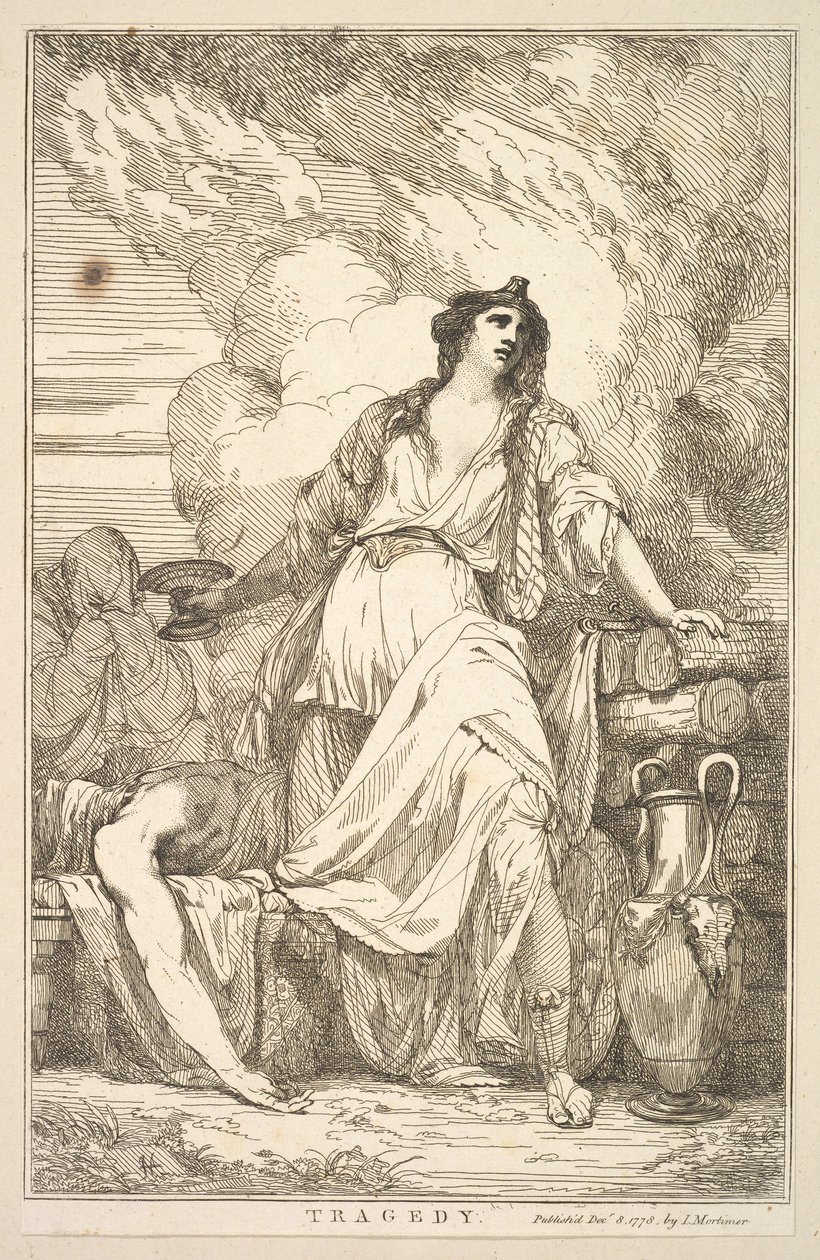Tragedy from Fifteen Etchings Dedicated to Sir Joshua Reynolds by John Hamilton Mortimer