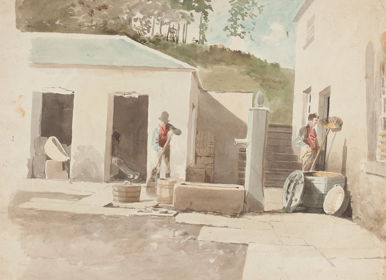 Brathay Yard, Lake District, Cumbria by John Harden