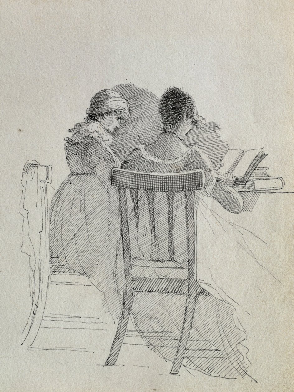 Reading (detail) by John Harden