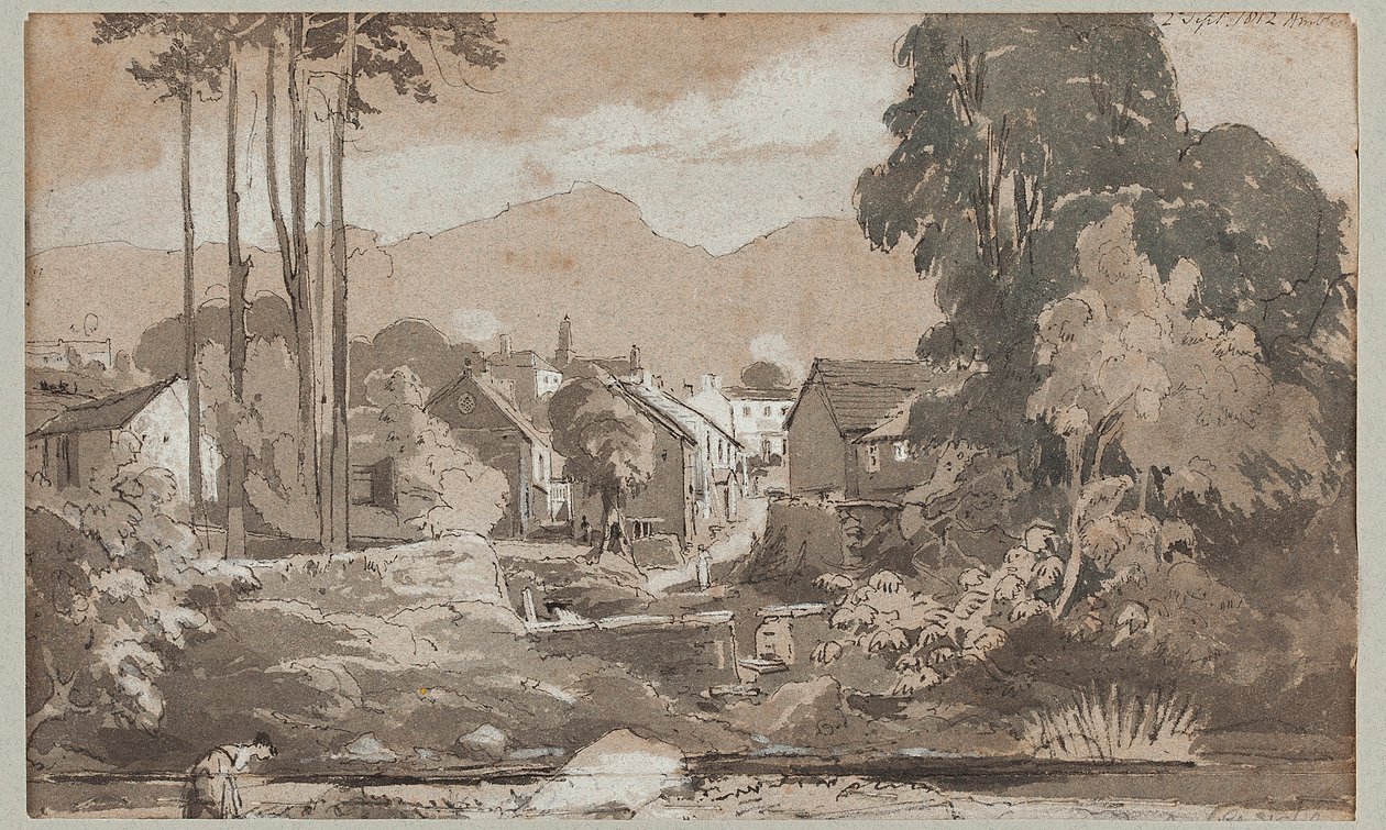 View East to Ambleside, 1812 by John Harden