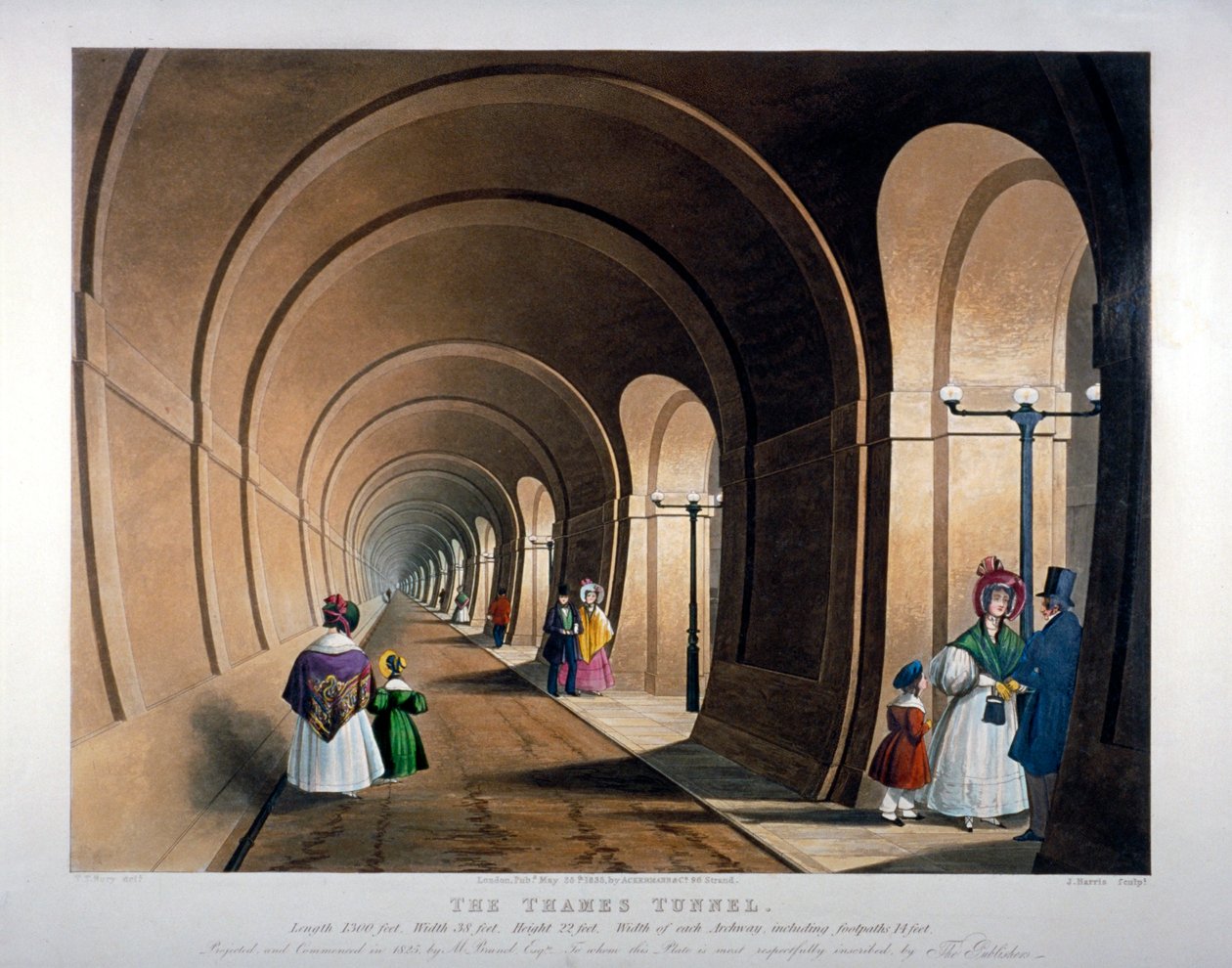 Thames Tunnel, London by John Harris