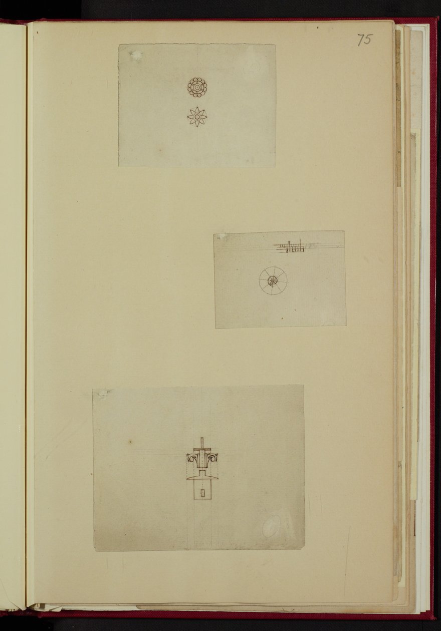 Drawings for the MSS by John Harrison