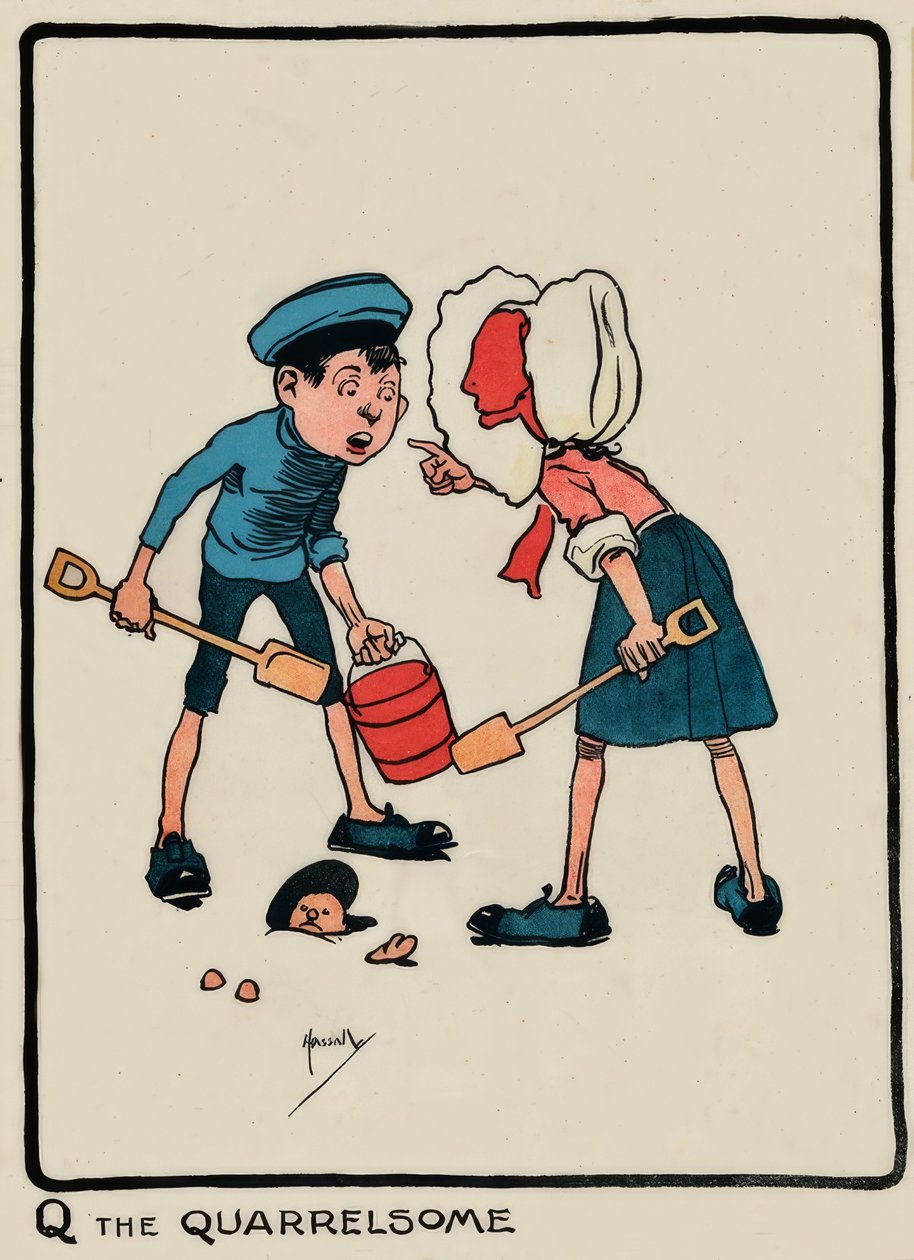 Q the Quarrelsome by John Hassall