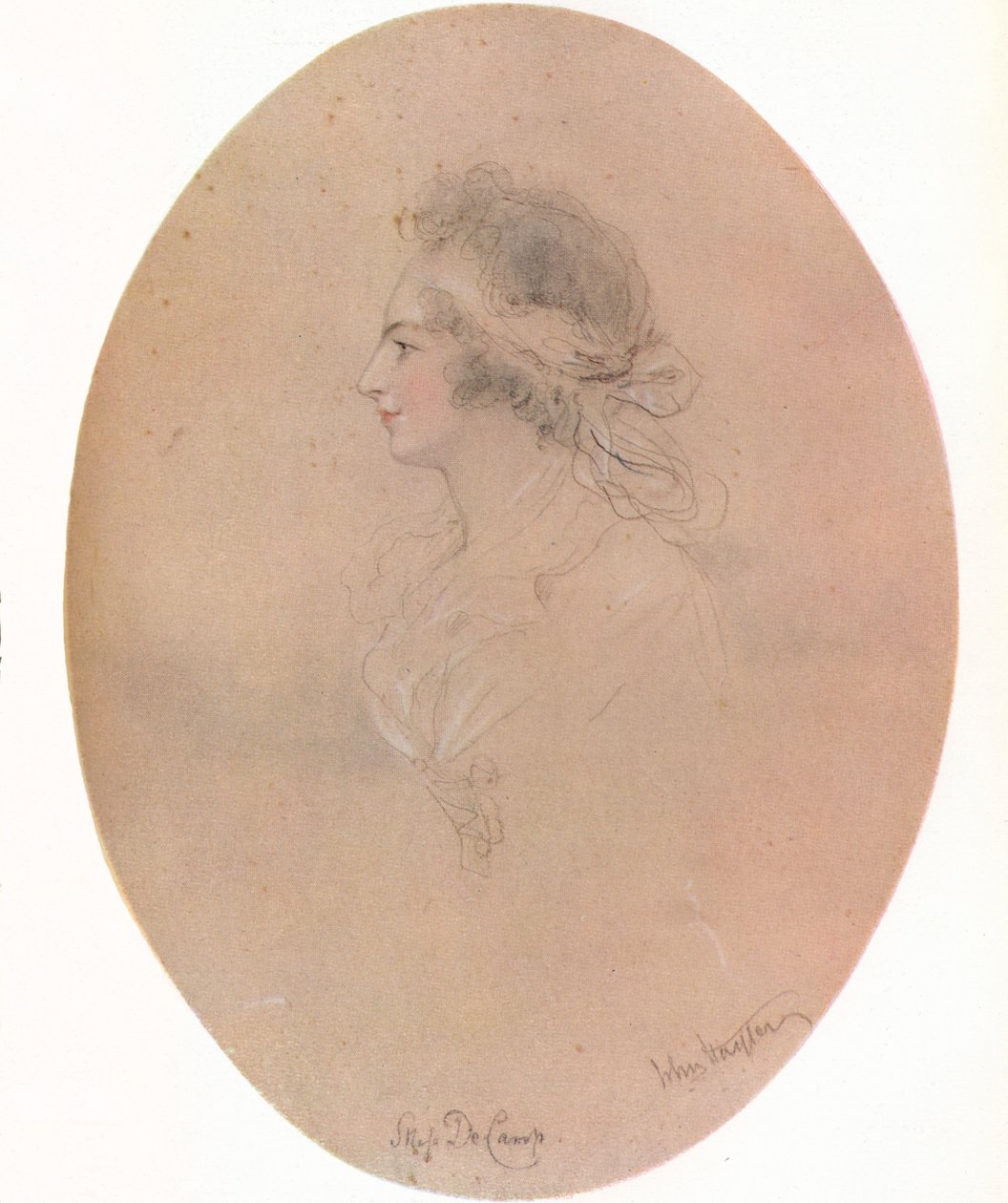 Miss De Camp by John Hayter