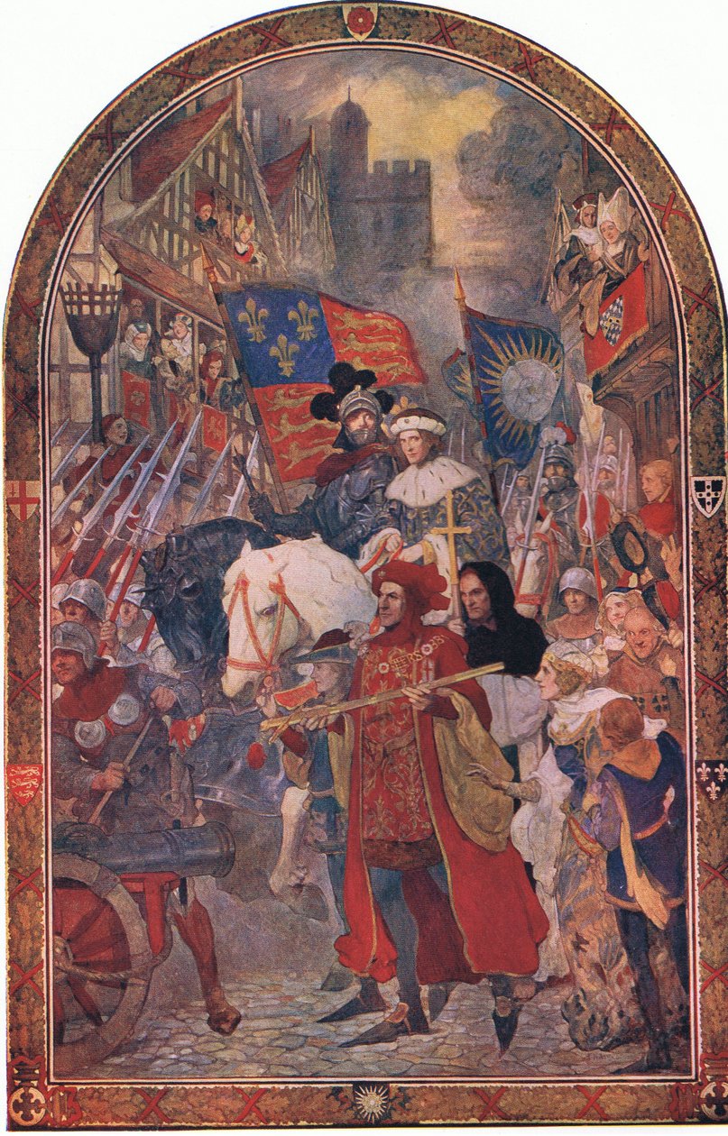 henry-vi-battle-of-barnet-1471-the-trained-bands-marching-to-the