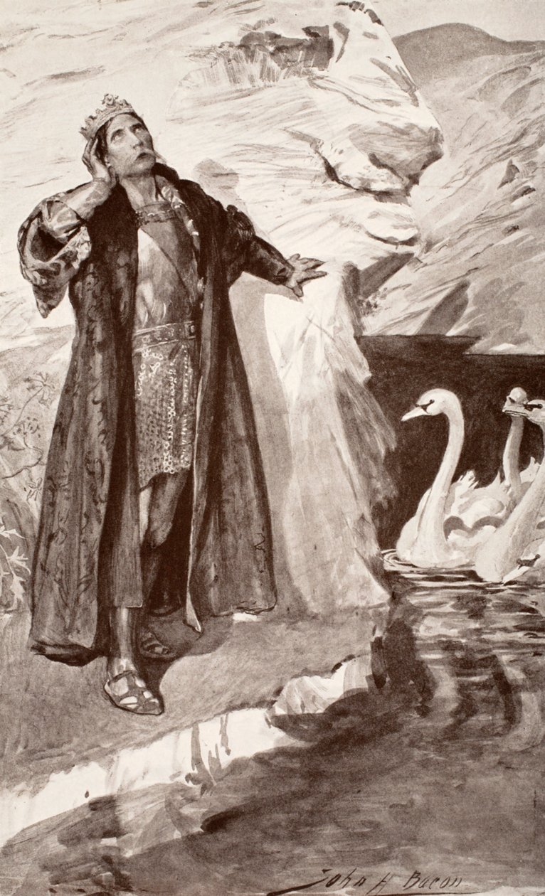 Ler and the Swans, illustration from 