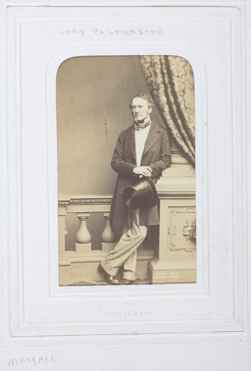 Lord Palmerston by John Jabez Edwin Mayall
