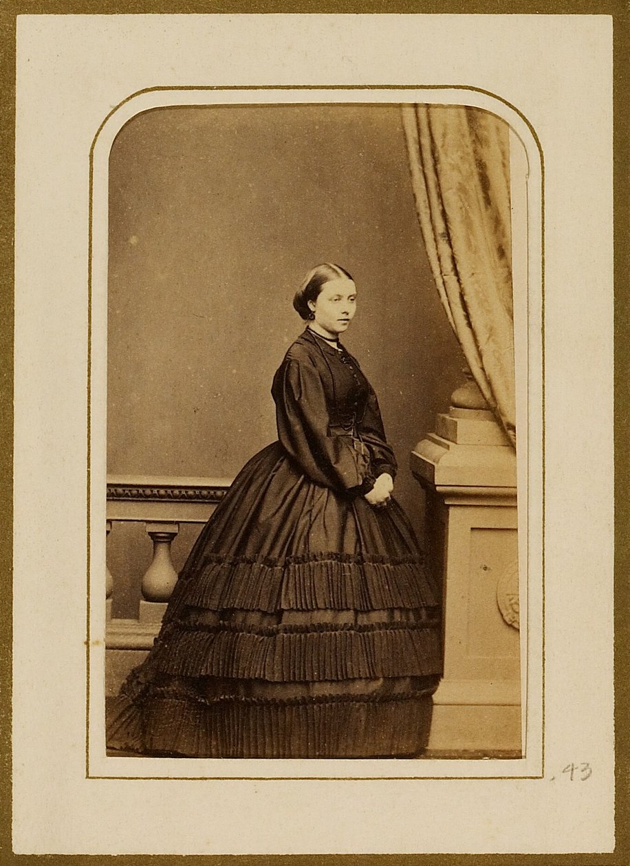 Victoria, Empress of Germany and Queen of Prussia by John Jabez Edwin Mayall