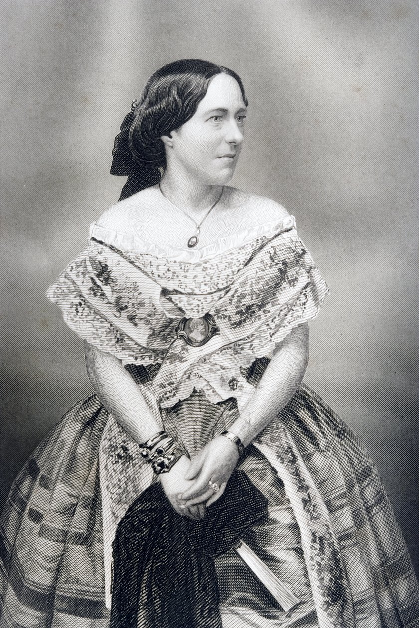 Clara Novello engraved by D.J. Pound from a photograph, from 