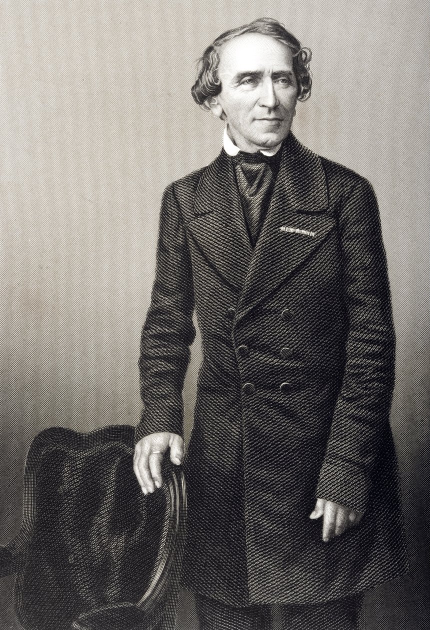 Giacomo Meyerbeer engraved by D.J. Pound from a photograph, from 