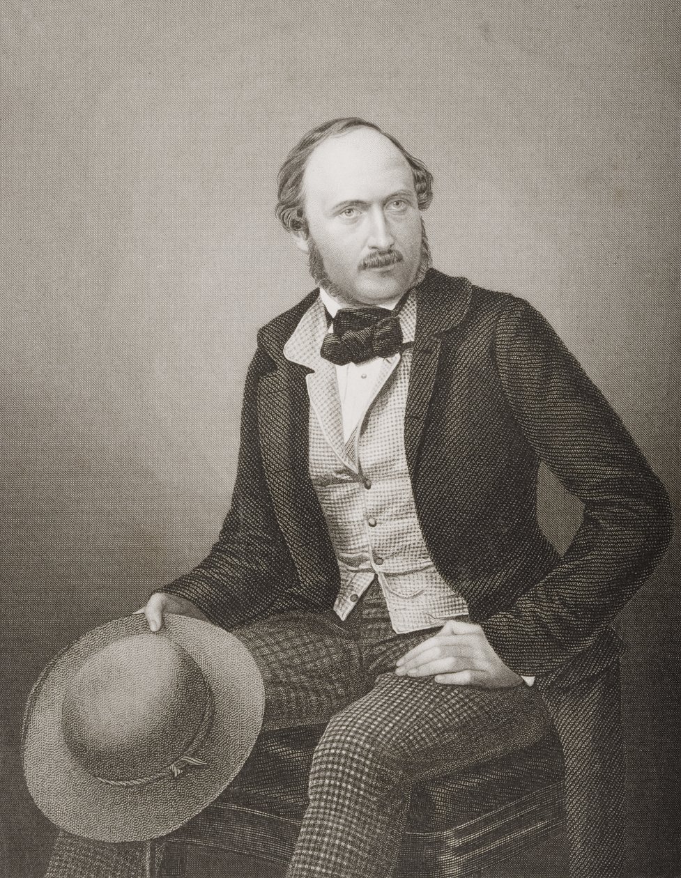 H.R.H. Prince Albert (1819-61) Prince Consort of Great Britain and Ireland, engraved by D.J. Pound from a photograph, from 