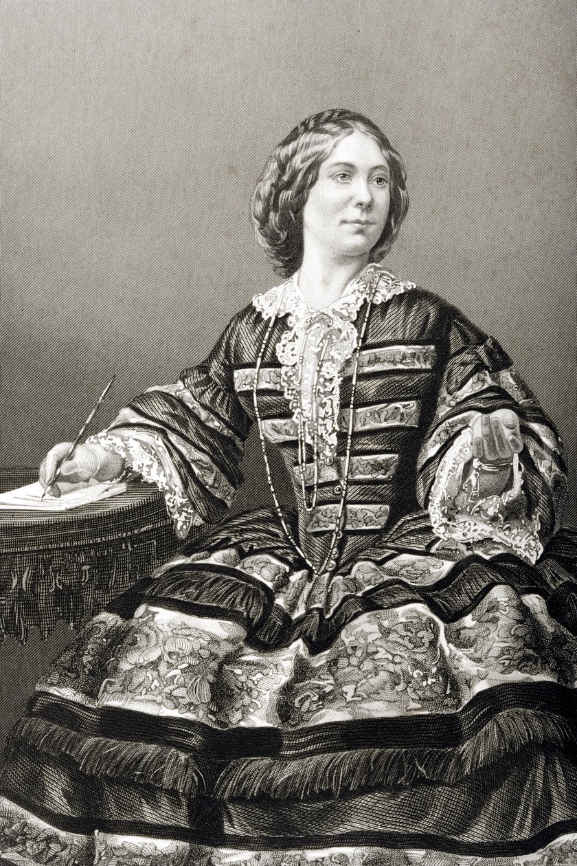 Miss Amy Sedgwick engraved by D.J. Pound from a photograph, from 