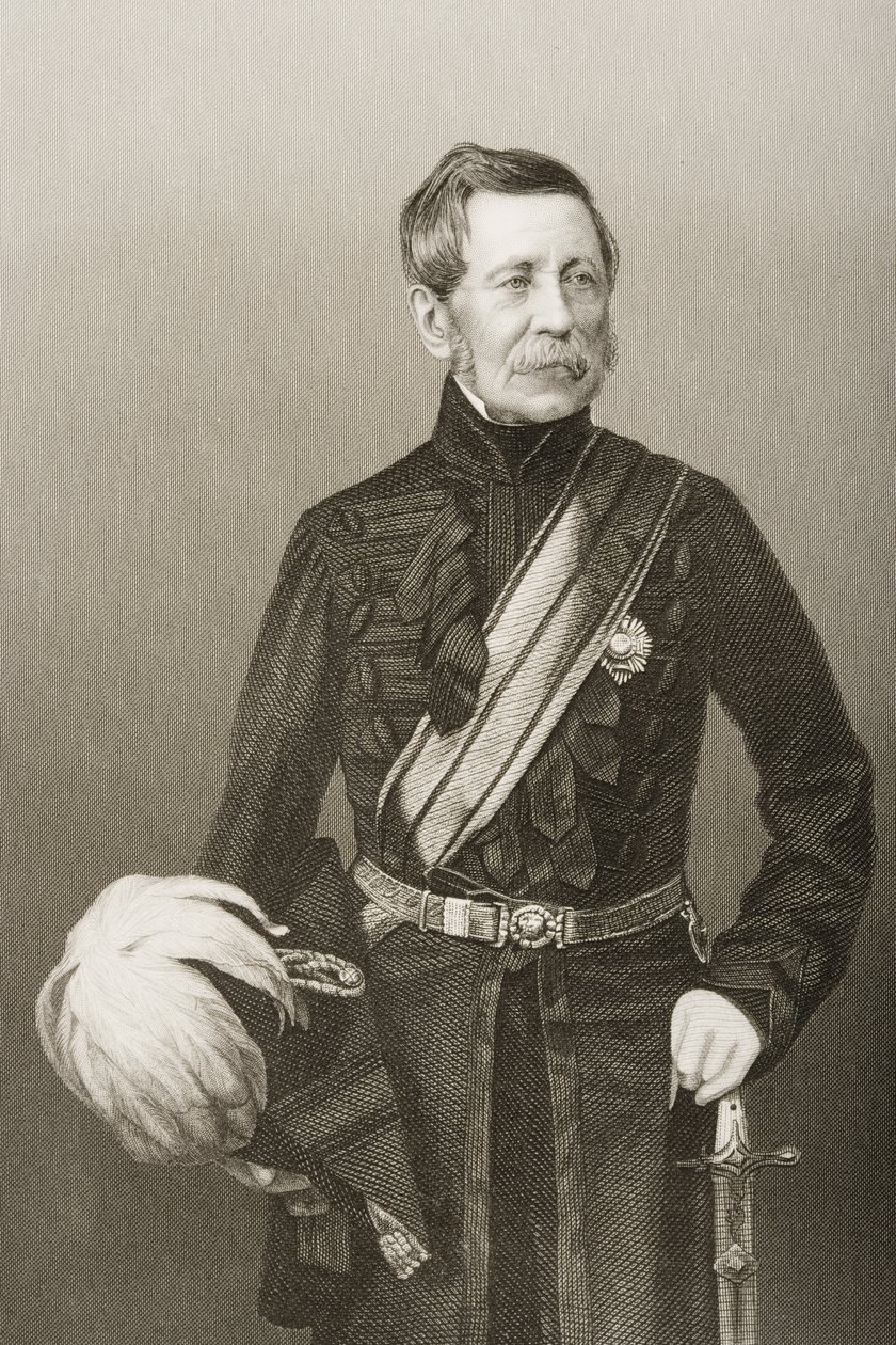 Sir John Fox Burgoyne (1782-1871) by John Jabez Edwin Paisley Mayall