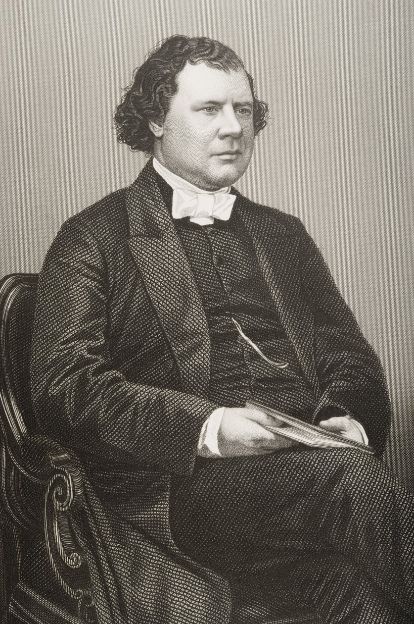 William Morley Punshon engraved by D.J. Pound from a photograph, from 