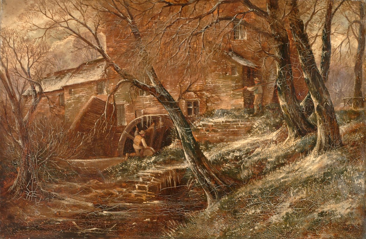 Hamstead Mill, StaffordshireHamstead Mill, Handsworth 1850-1908 by John Joseph Hughes