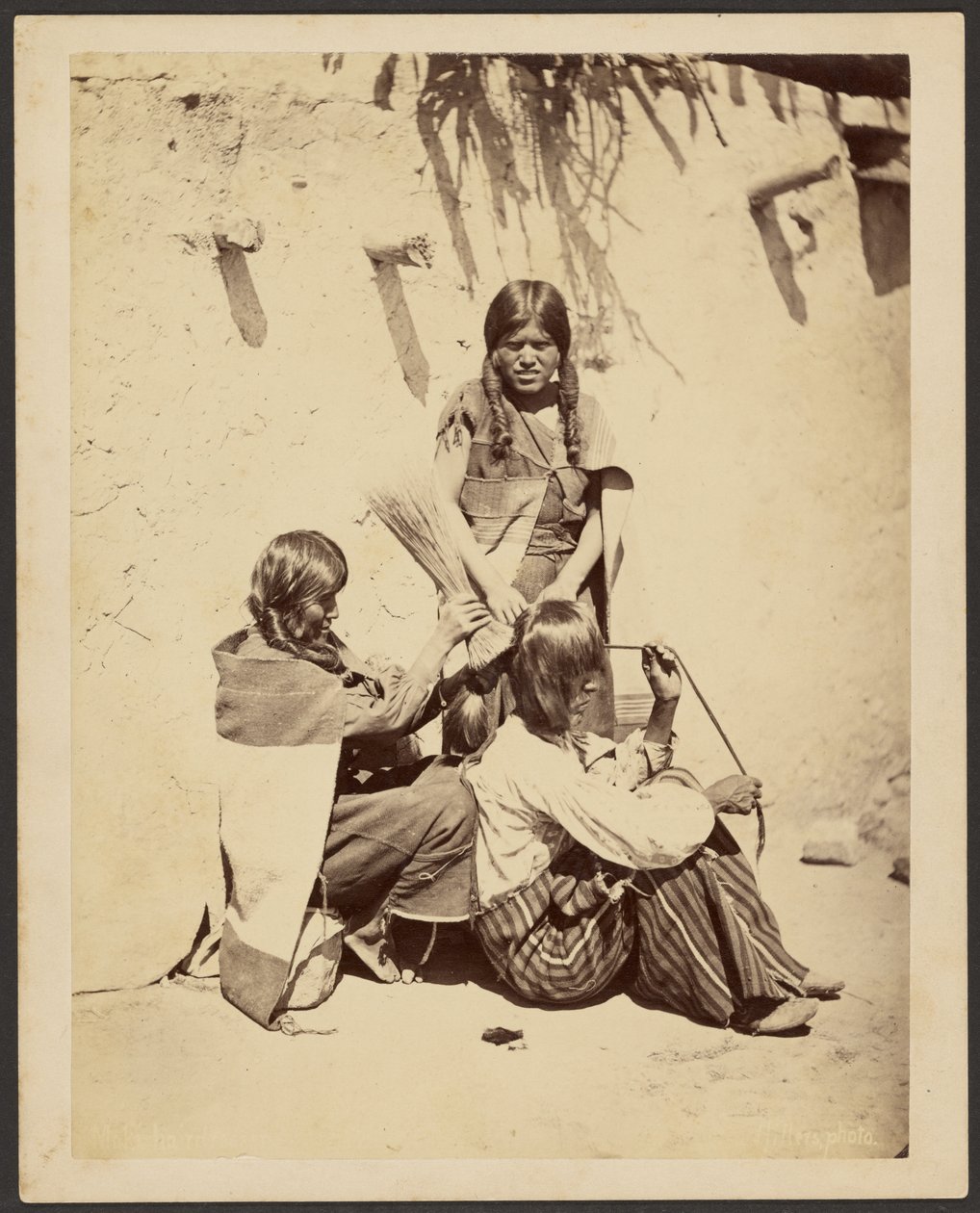 Moki Hairdresser by John K. Hillers
