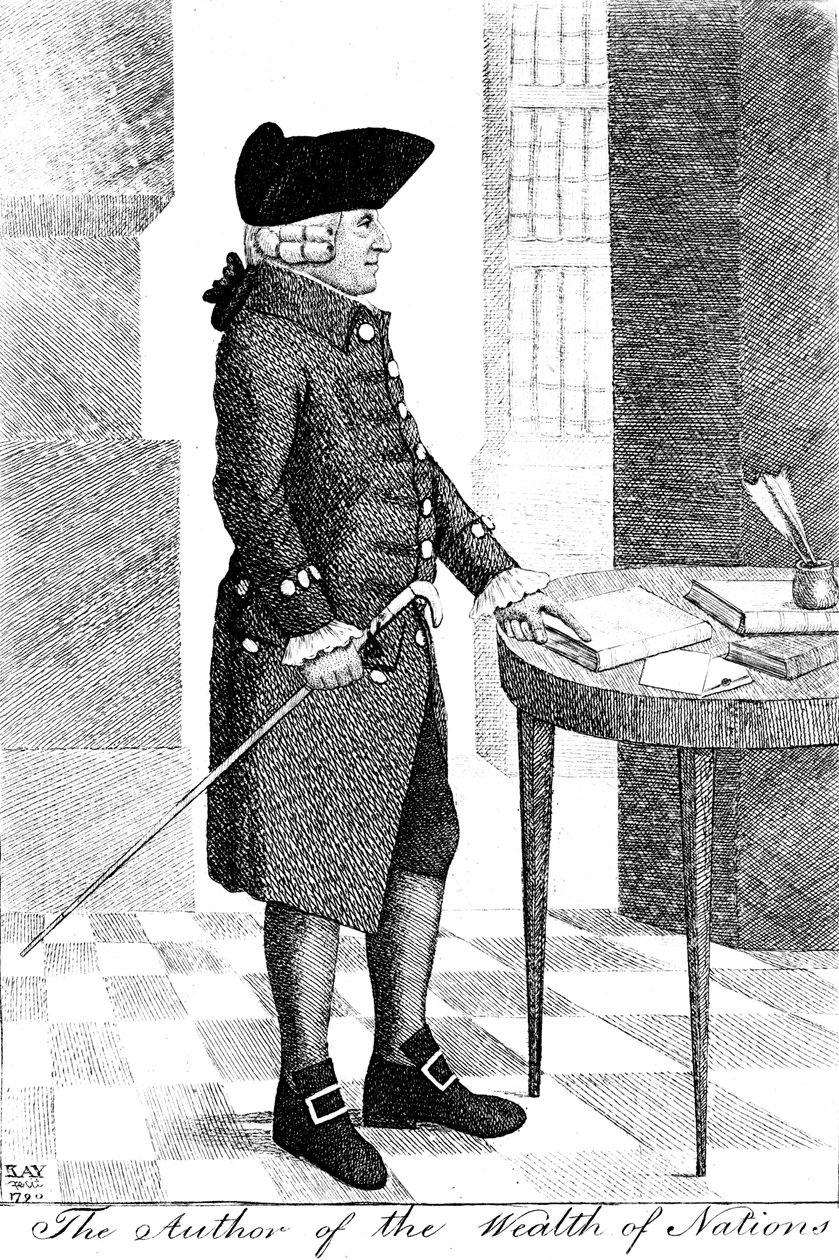 Adam Smith, Scottish Philosopher and Economist by John Kay