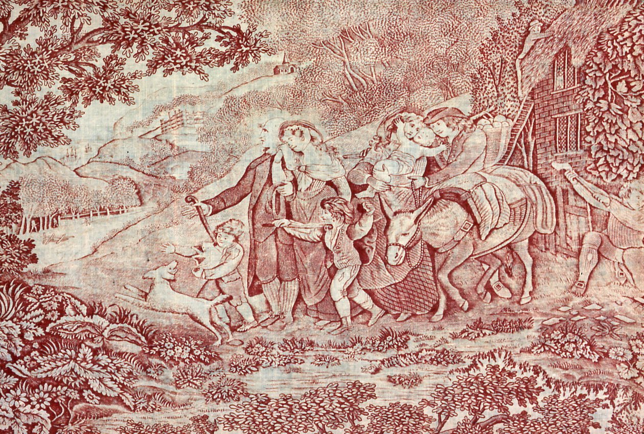 The Dance and The Departure Illustrations from The Deserted Village by John Keyse Sherwin