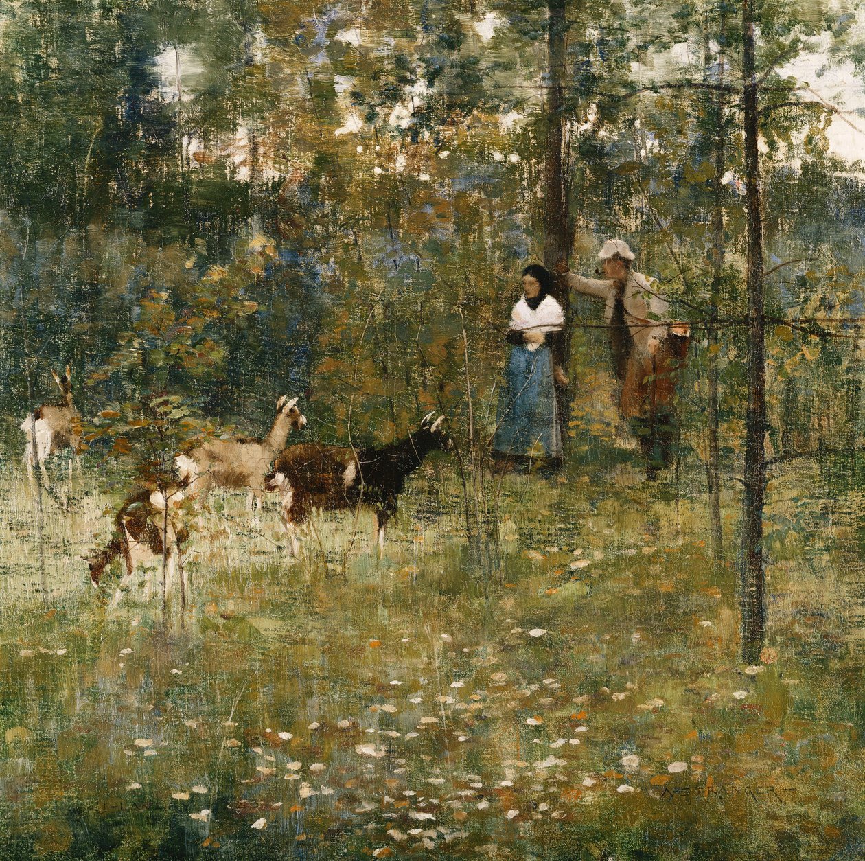 A Stranger by John Lavery