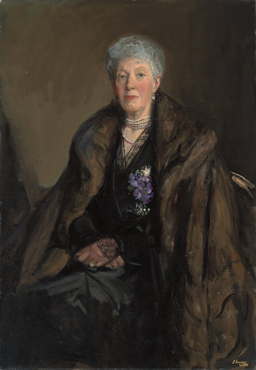 Portrait of Lady Jackson by John Lavery