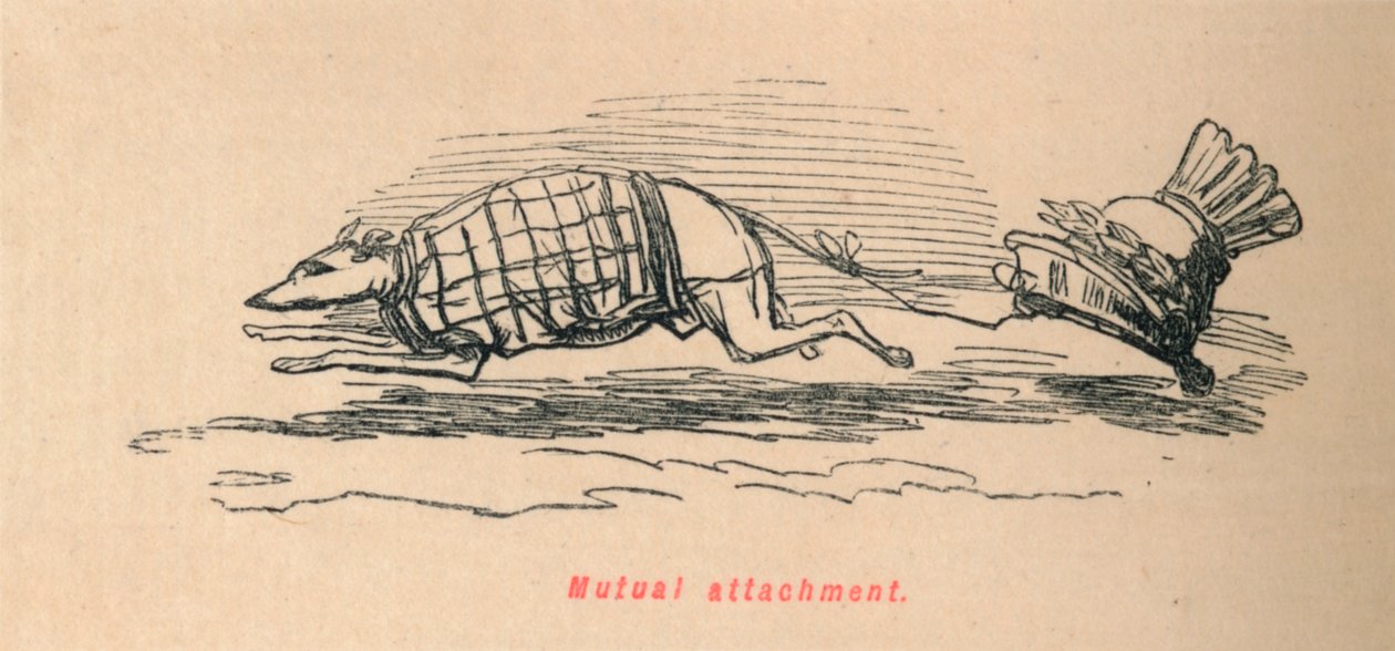 Mutual Attachment, 1852 by John Leech