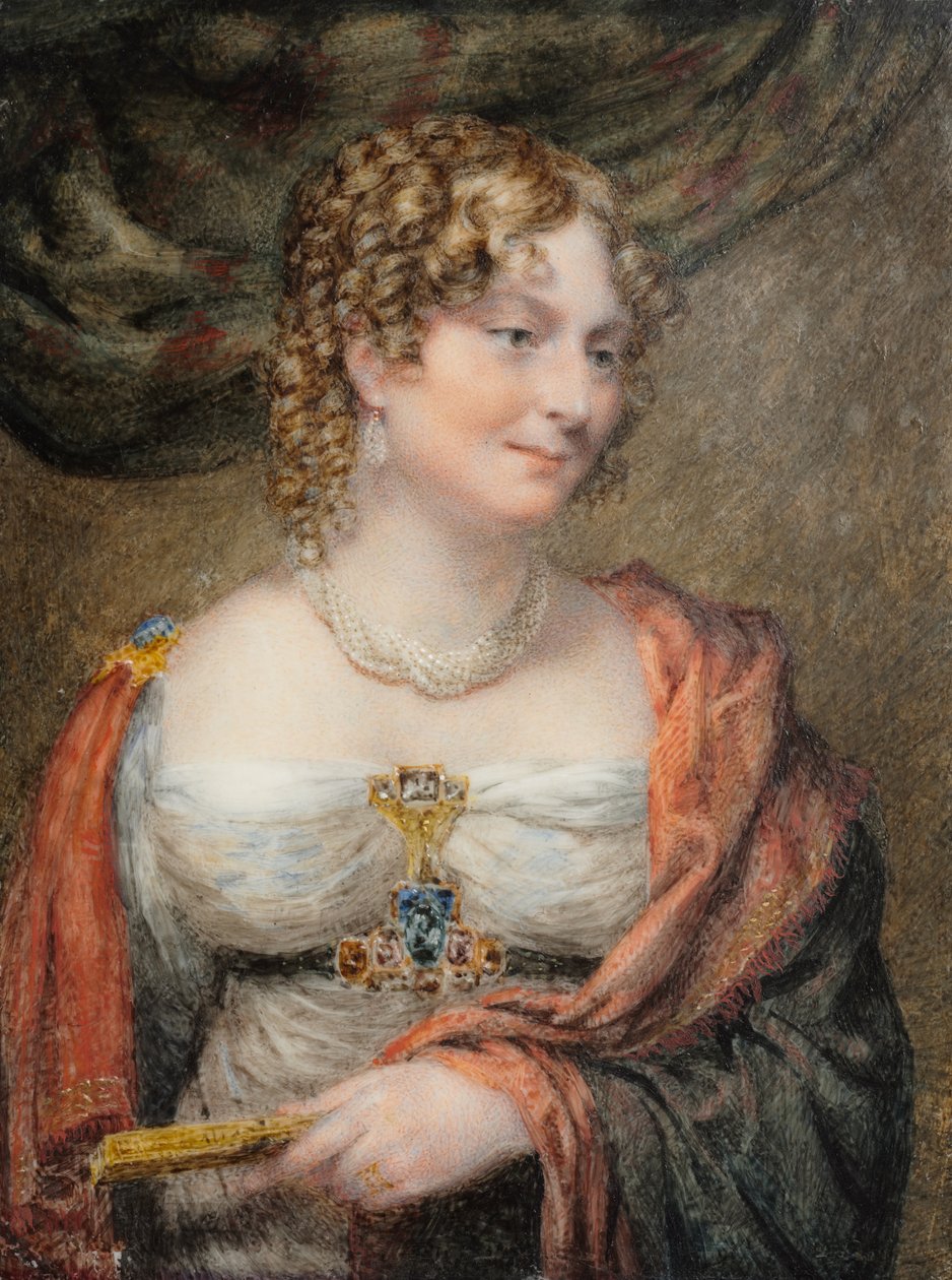 Portrait of Anne Law (née Towry), 1st Lady Ellenborough by John Linnell