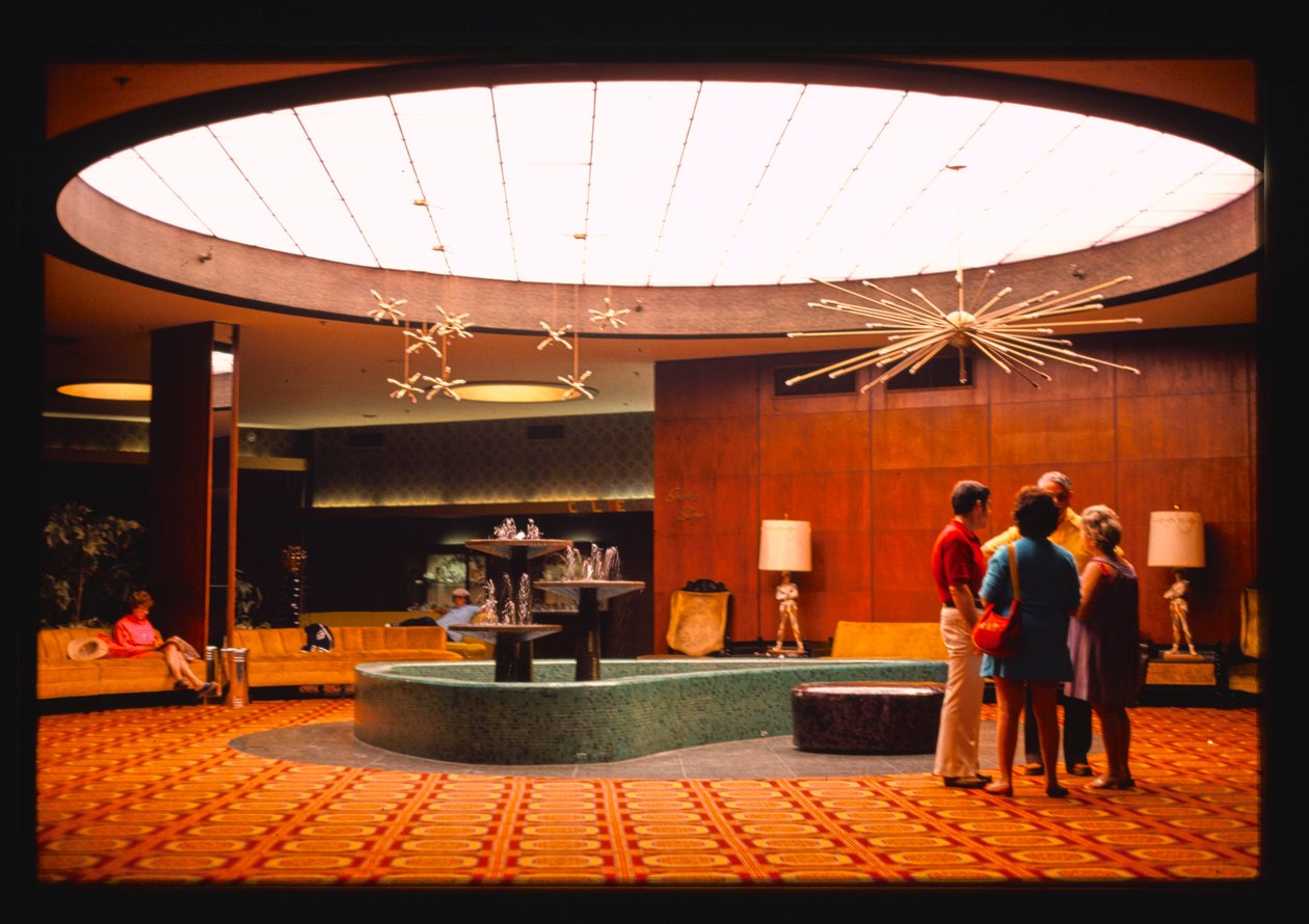 Nevele Hotel Lobby, Wawarsing, New York, USA by John Margolies