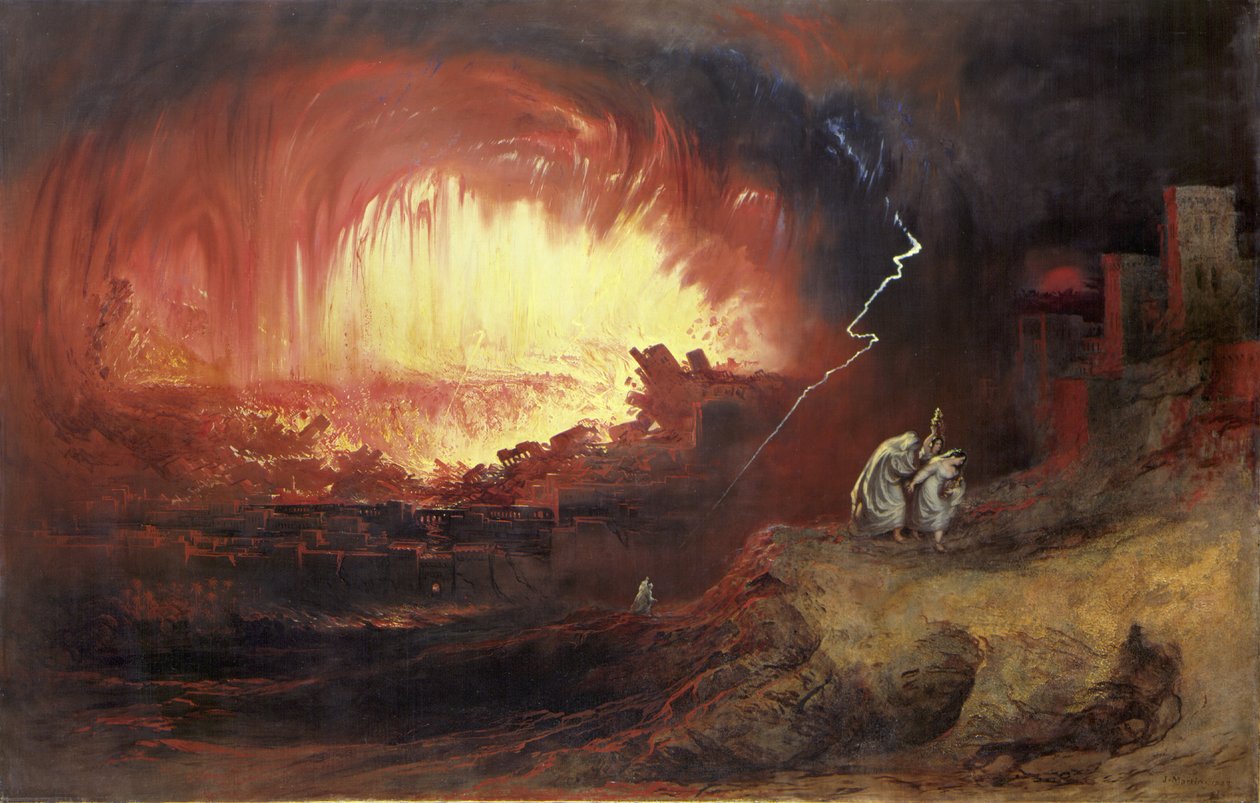 The Destruction Of Sodom And Gomorrah by John Martin