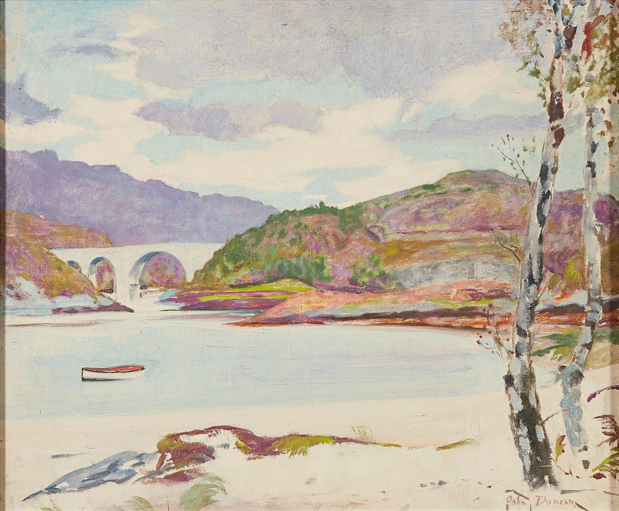 Bridge over the River by John Duncan
