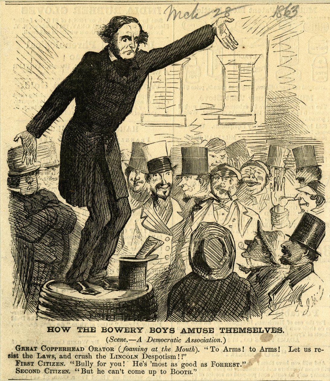 How the Bowery Boys Amuse Themselves by John McLenan