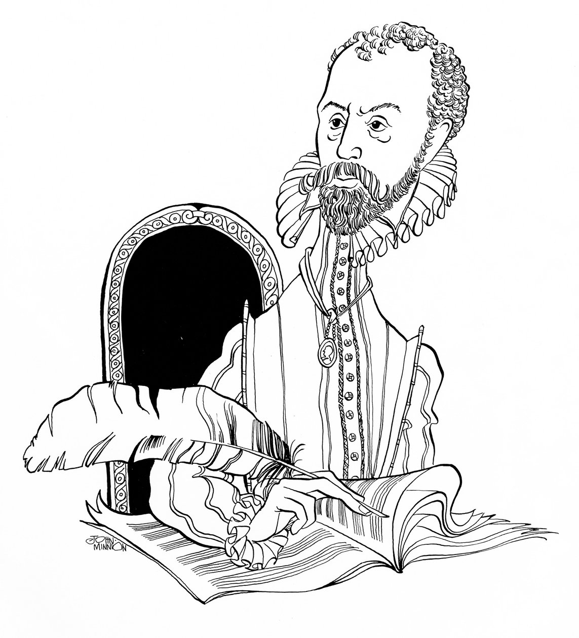 Orlande de Lassus, Franco-Flemish composer of the late Renaissance by John Minnion