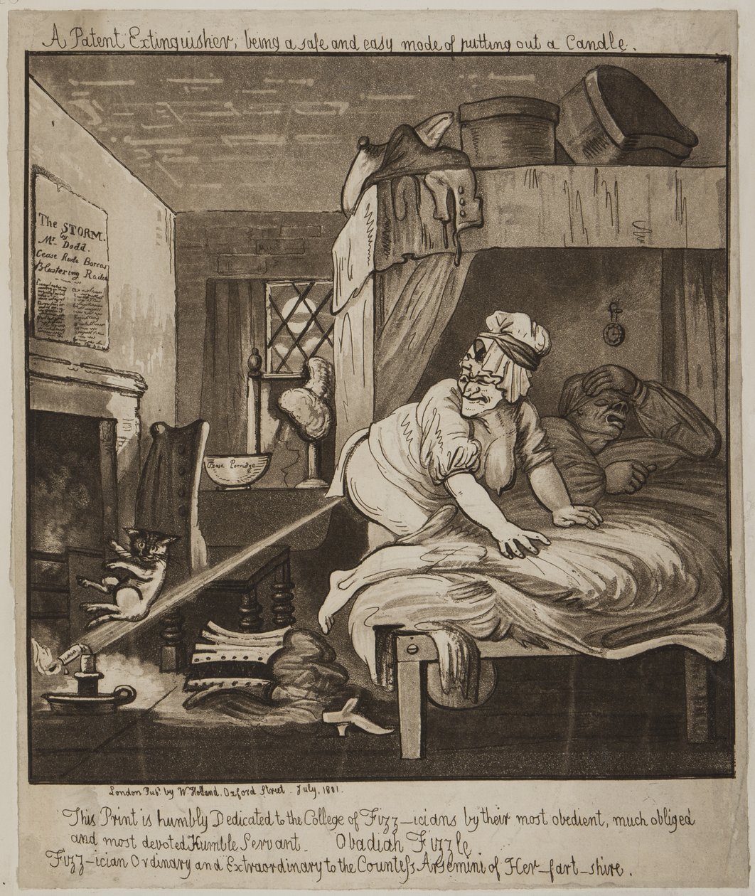 A Patent Extinguisher, Being a Safe & Easy Mode Putting Out a Candle, 1801 by John Nixon