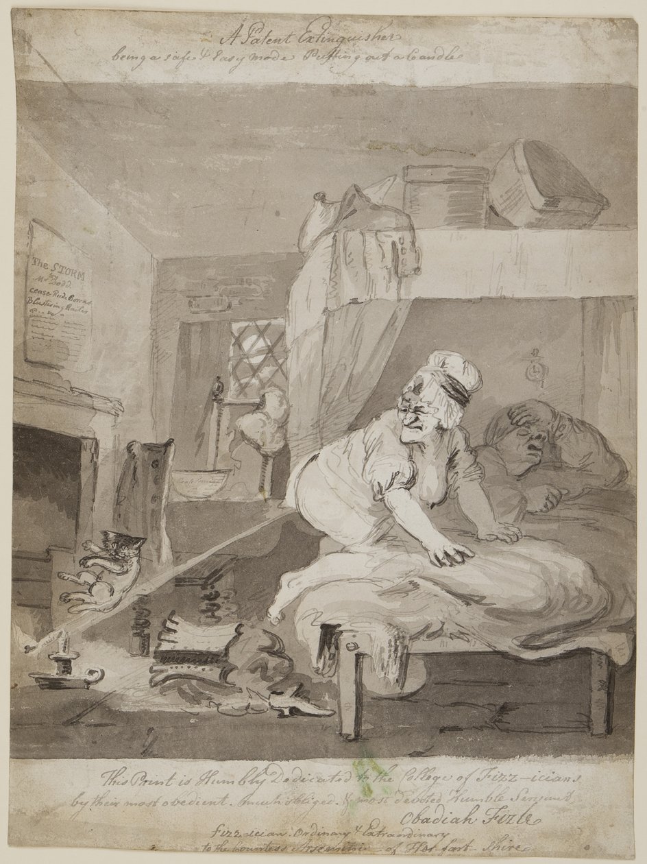 A Patent Extinguisher, Being a Safe & Easy Mode Putting Out a Candle, 1801 by John Nixon