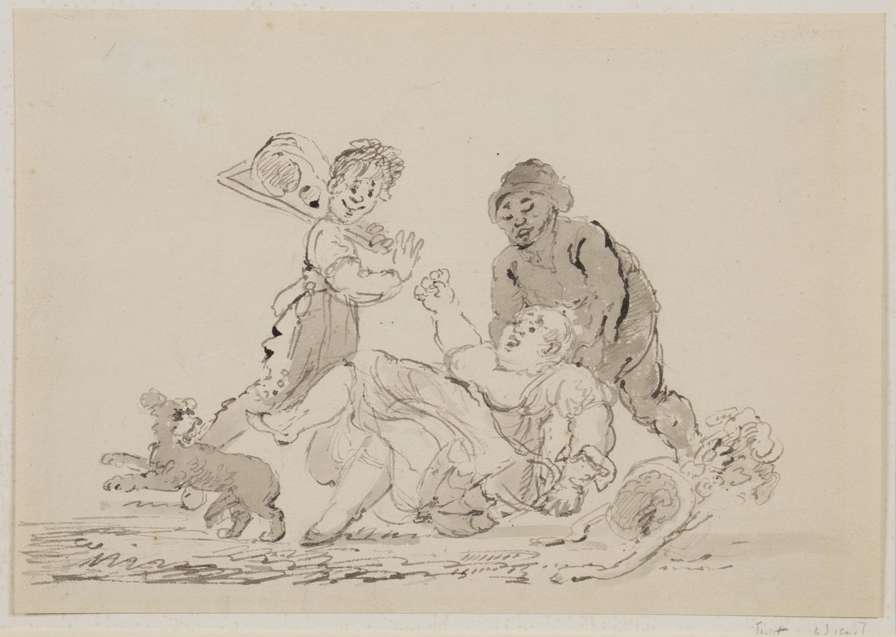 A Street Accident, 1804 by John Nixon