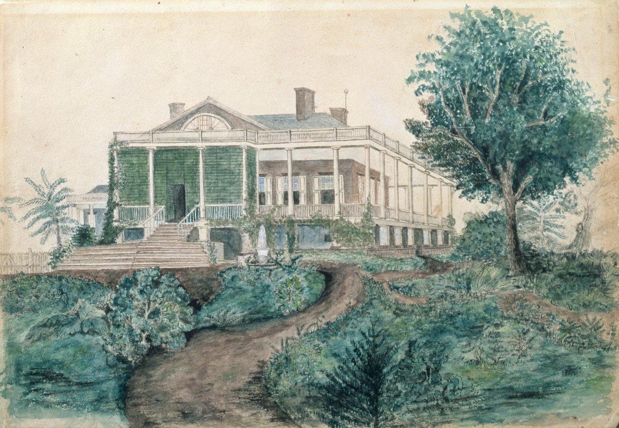 The Inman Homestead by John OBrian Inman: Fine art print