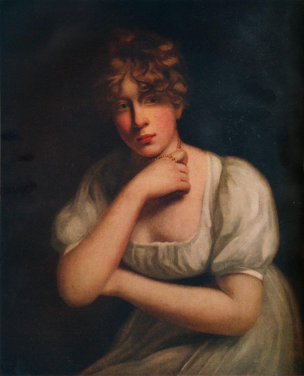 Miss Holcroft by John Opie: Highest-quality art reproduction
